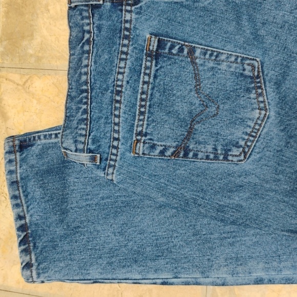 Vintage Harley Davidson Stone Washed Blue Jeans - Picture 7 of 16